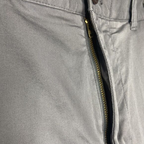 J. Crew Men’s Shorts Size 38 Gray 9" Inseam Casual Performance Stretch Chino - Picture 10 of 11